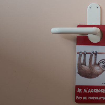 Je m'accroche...